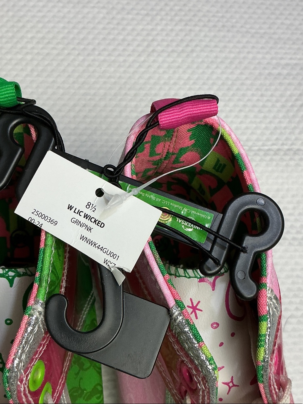 Wicked Gradient High-Top Sneakers in Pink & Green - Picture 2 of 5